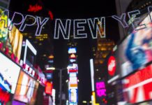 Die Party des Jahres: Silvester am Times Square Times Square New York City New Year Party