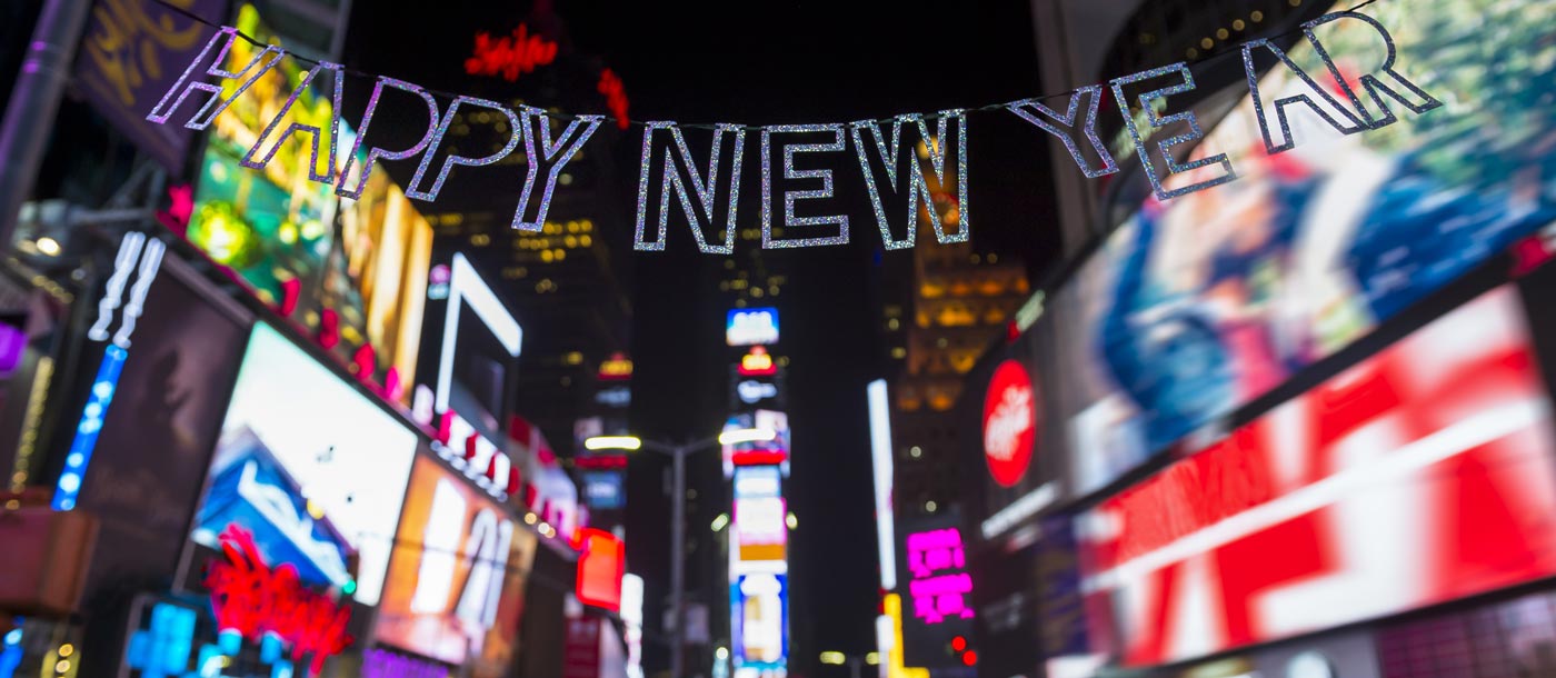 Times Square New York City New Year Party