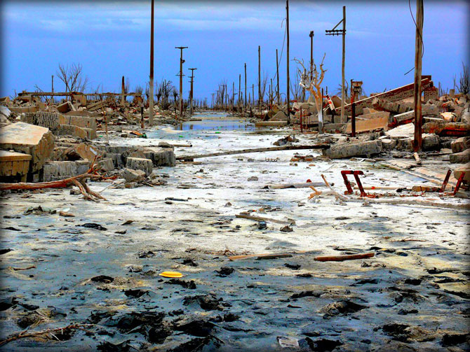 Villa Epecuén in Argentinien