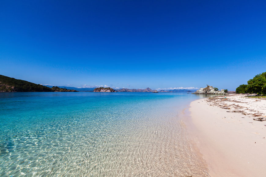 ROSA: Pink Beach, Komodo, Indonesien