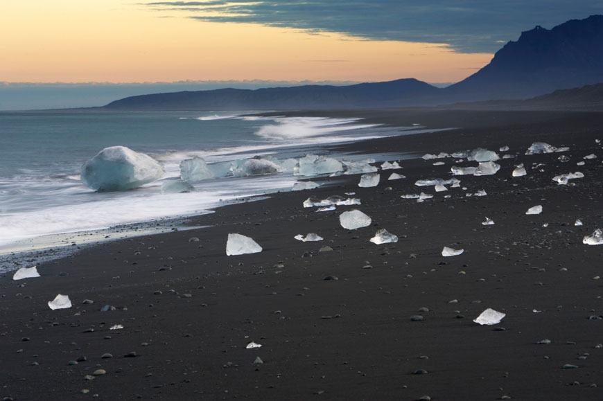 SCHWARZ: Jökulsárlón, Island