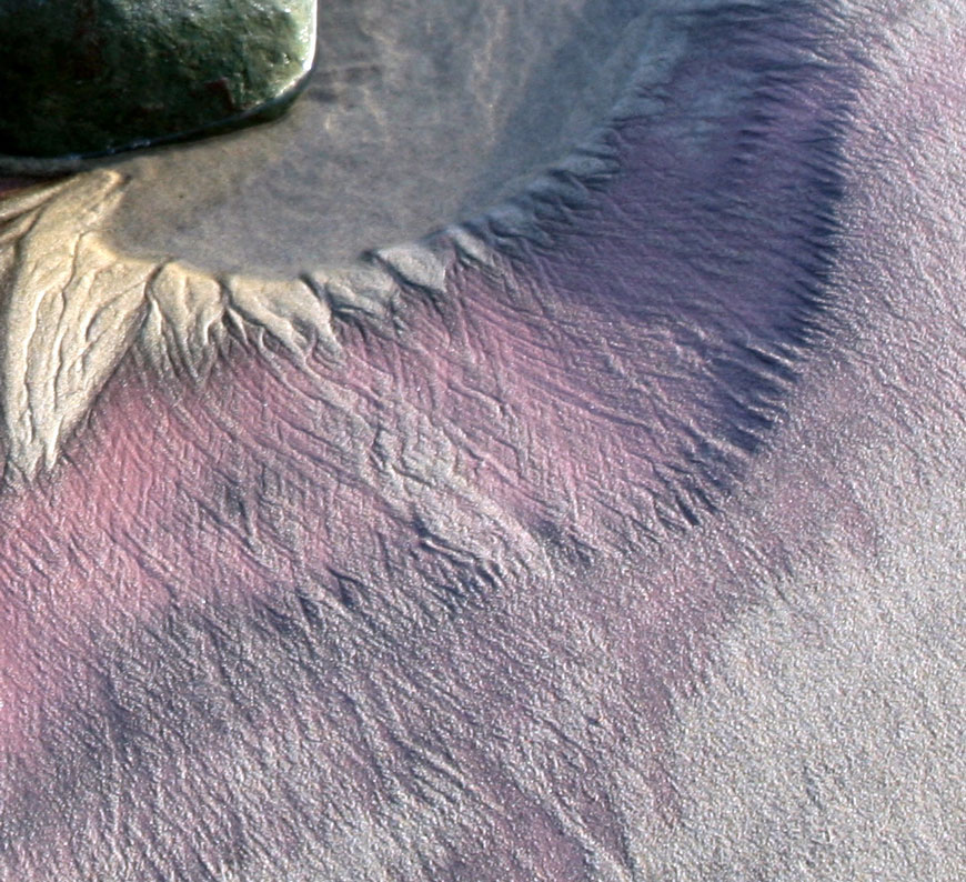 VIOLETT: Pfeiffer Beach, Kalifornien, USA