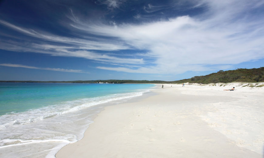 WEISS: Hyams Beach, Australien