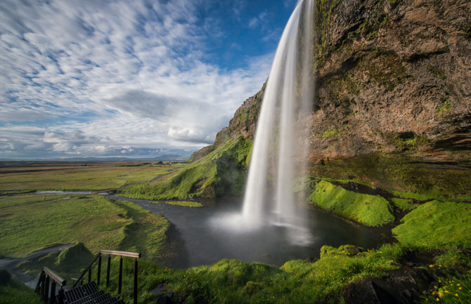 Seljalandsfoss in Island