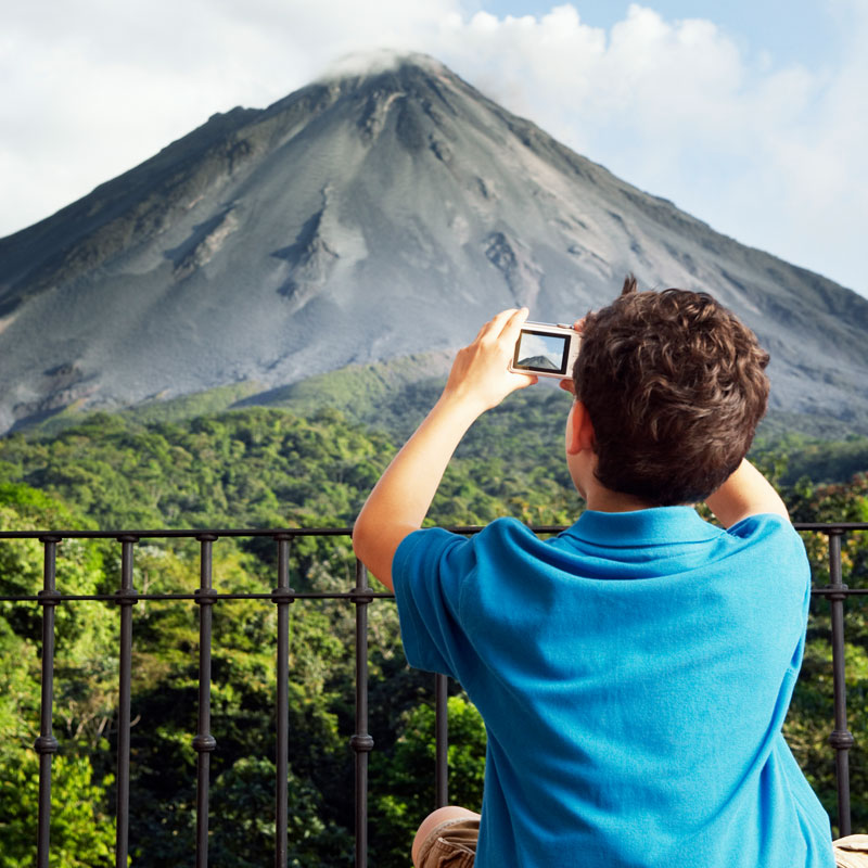 Vulkane und Tiere entdecken in Costa Rica