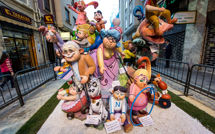 Fallas in Valencia