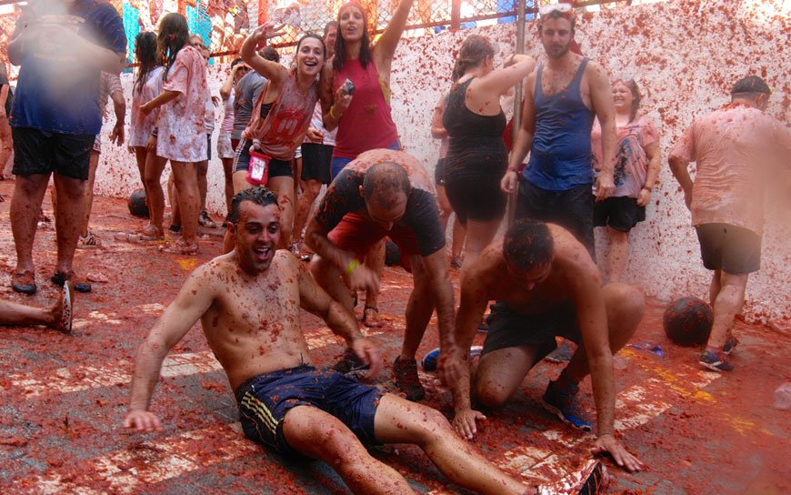 Tomatina in Buñol