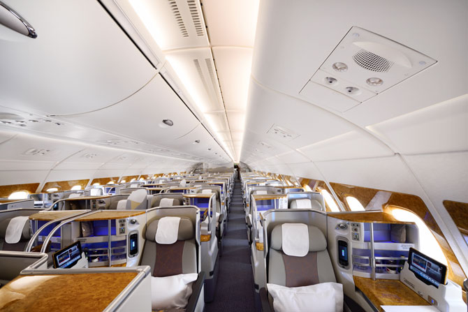 Emirates A380 Business-Class