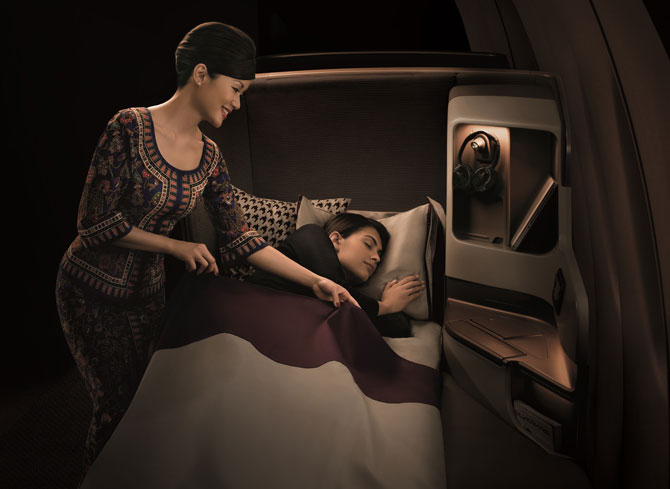 Singapore Airlines Business Class