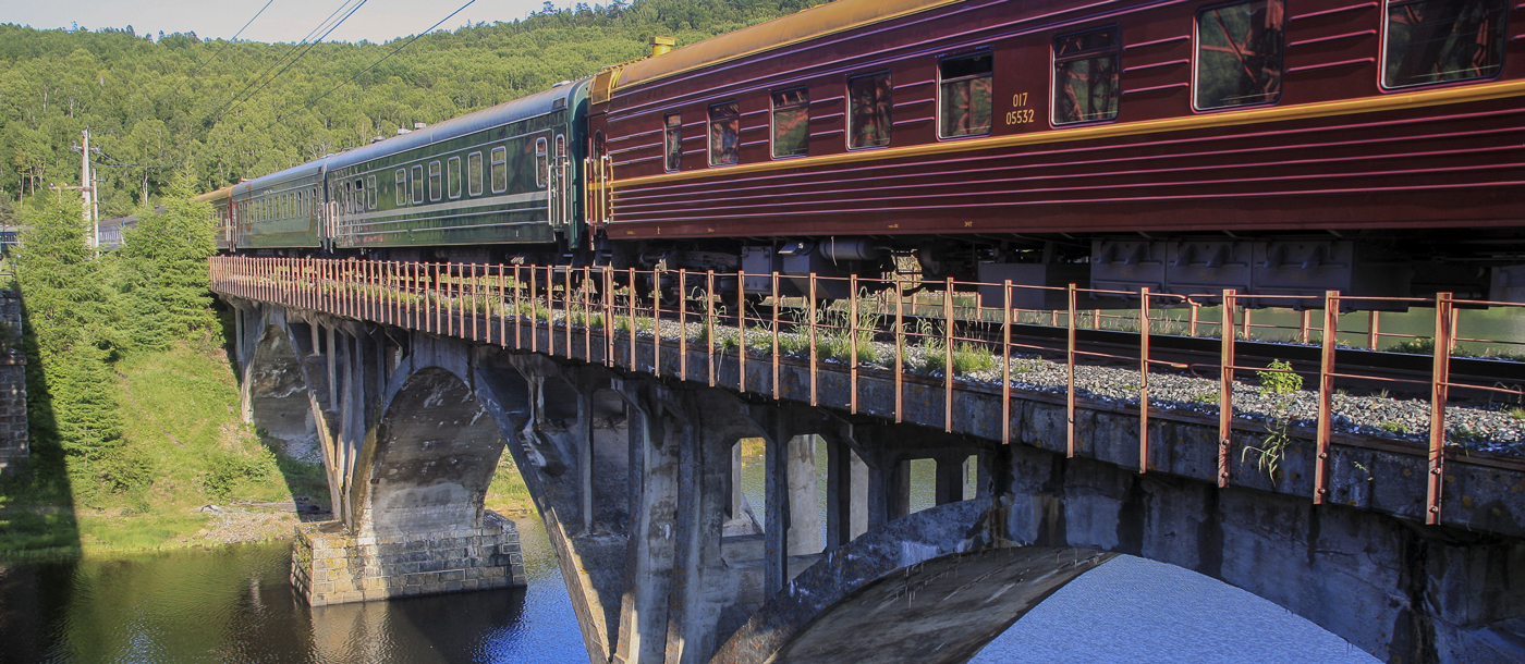 Mit der Transsibirischen Eisenbahn von Moskau bis nach Peking