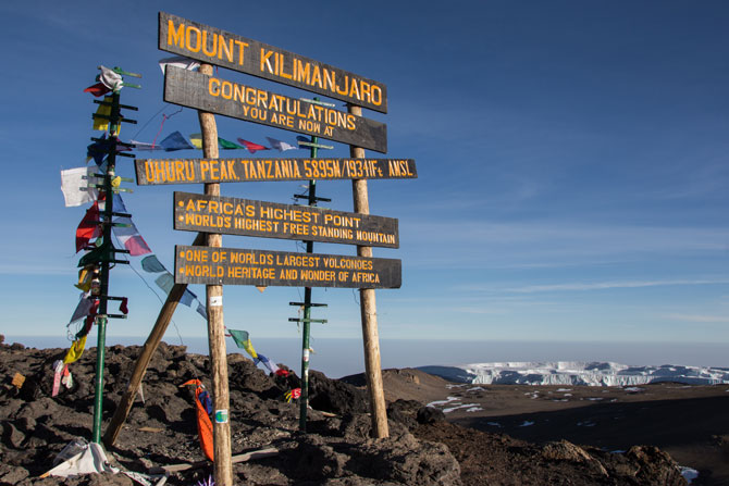 Gipfel Kilimanjaro