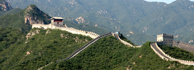 Chinesische Mauer Panorama