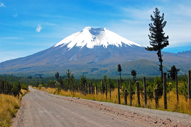 Quito Ecuador Bergwanderungen