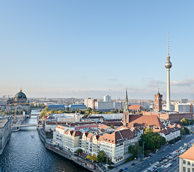 Sightseeing-Flug über Berlin