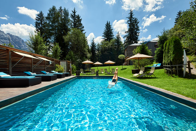 Sommerurlaub Dolomit Boutique Hotel