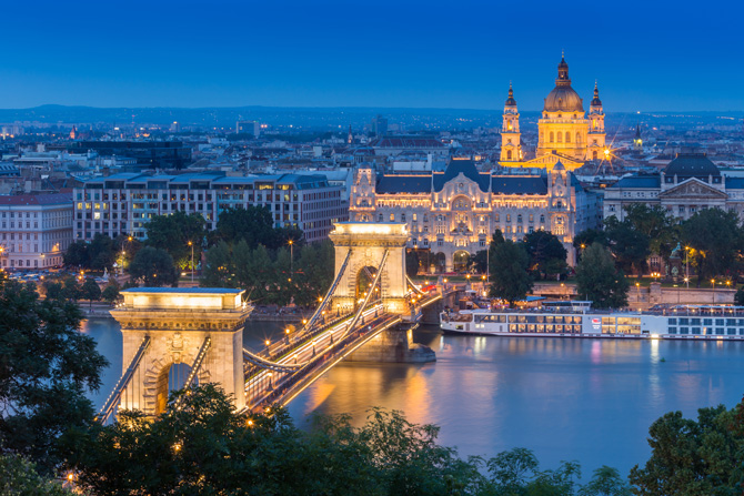 Budapest im Winter
