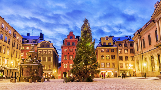 Stockholm im Winter