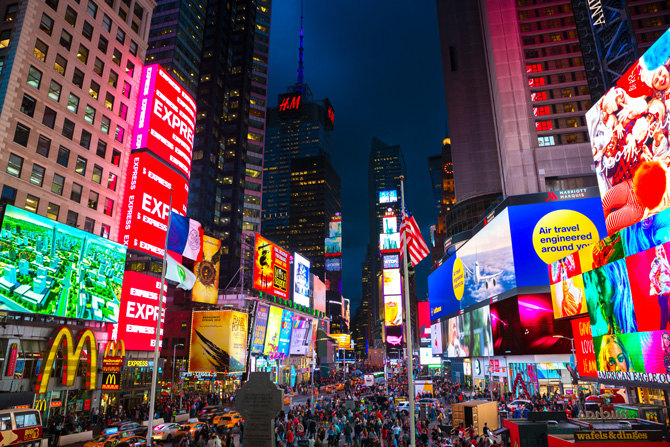 Times Square in New York