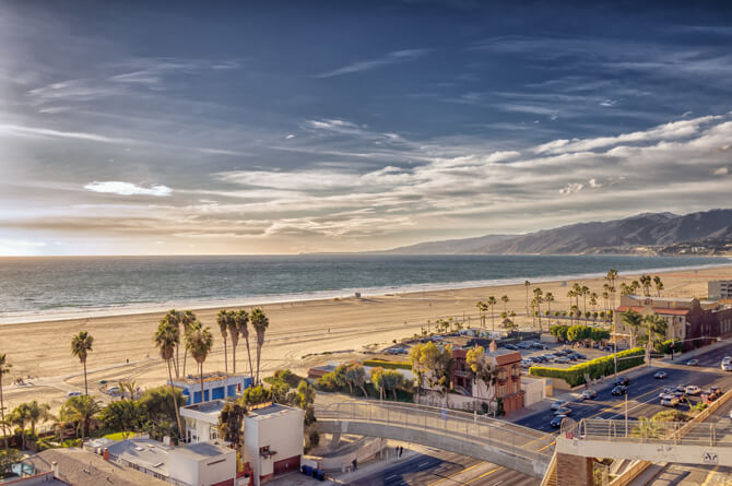 Santa Monica Beach Los Angeles