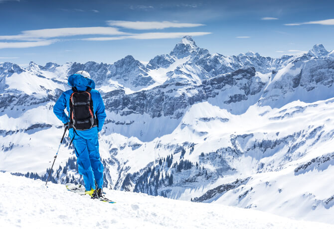 Schnee in Oberstdorf