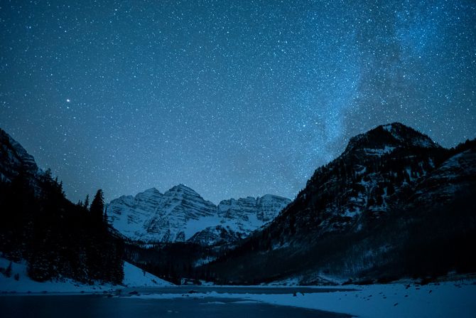 Aspen Snowmass Sternenhimmel