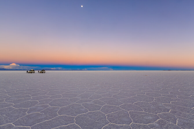 Salar de Uyuni Bolivien