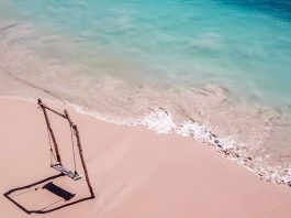 Pink Beach Indonesien