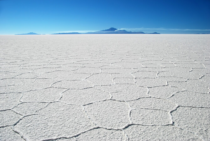 Salar de Uyuni Bolivien