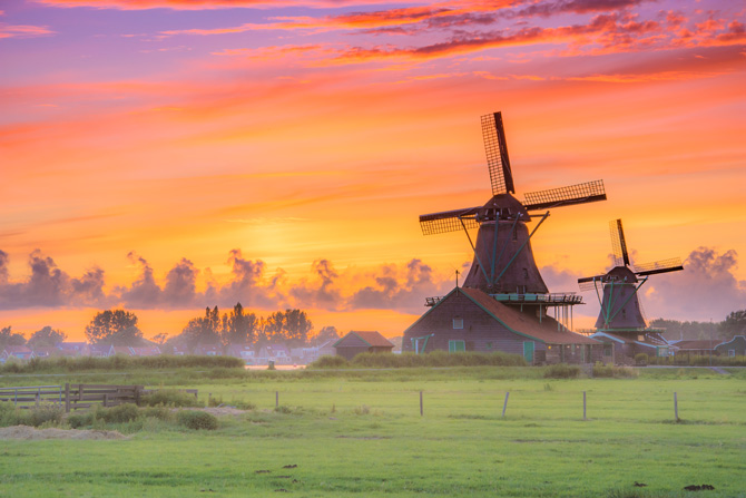 Holland Windmühlen