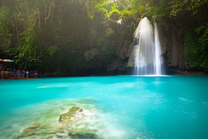 Kawasan Wasserfall Philippinen