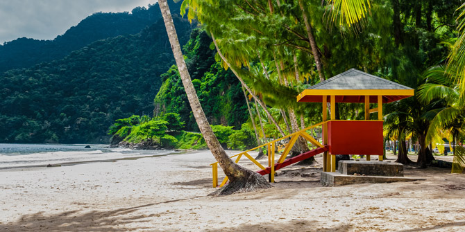 Trinidad und Tobago Karibik Strand