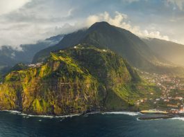 Landscape von Madeira mit Blick auf Seixal