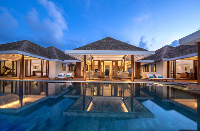 Anantara Kihavah View Two Bedroom Beach Pool Residence