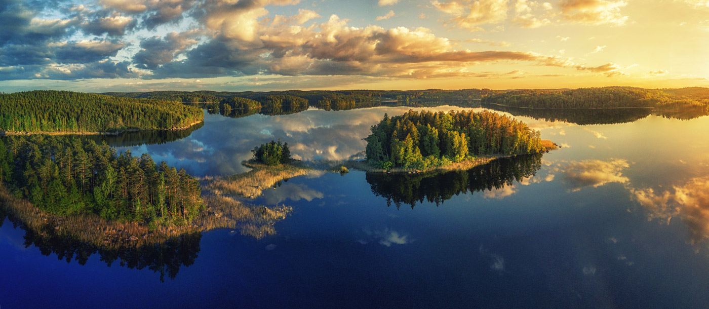 Seelandschaft Schweden