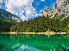 Grüner See in Österreich