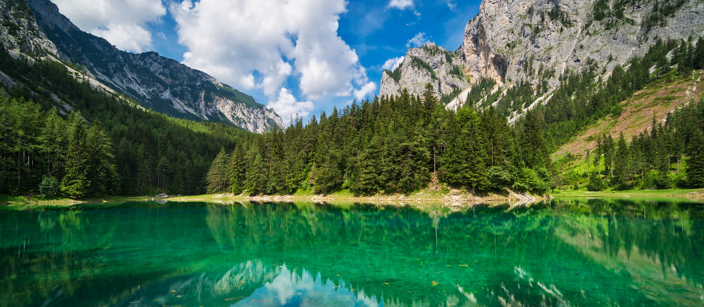 Grüner See in Österreich