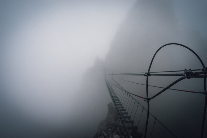 Monte Nimbus via Ferrata in Kanada