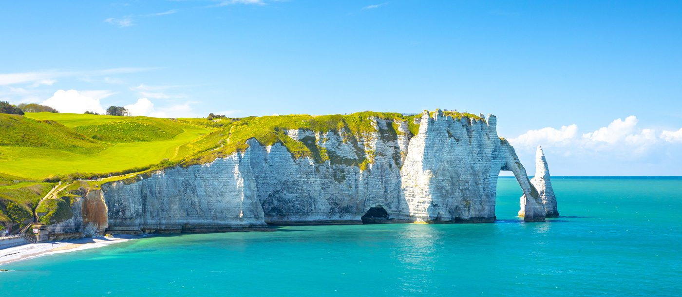 Normandy Küste und Felsen