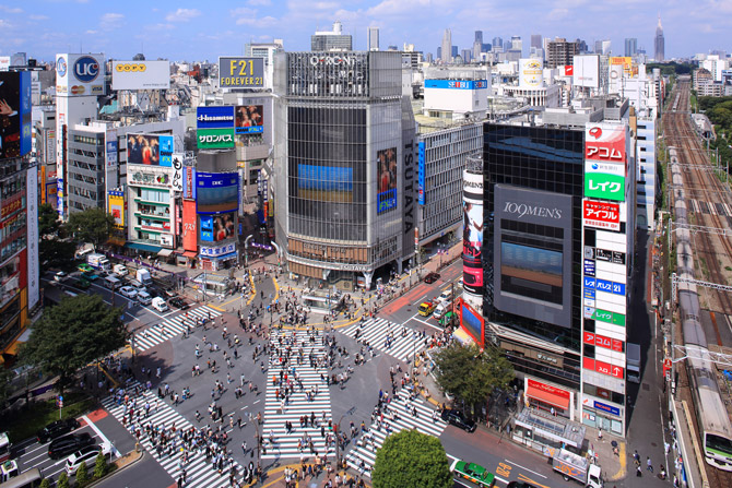 Tokyo Shibuya Crossing