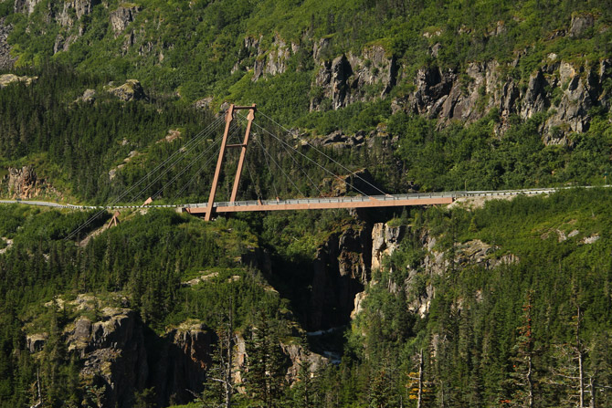 William Moore Brücke in Alaska