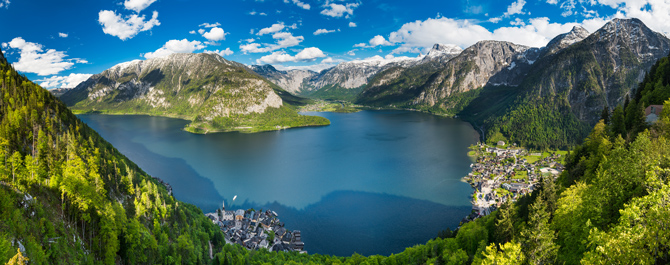 Seepanorama Österreich