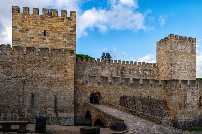 Castelo de São Jorge Lissabon