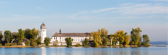 Fraueninsel mit Kloster Frauenwörth