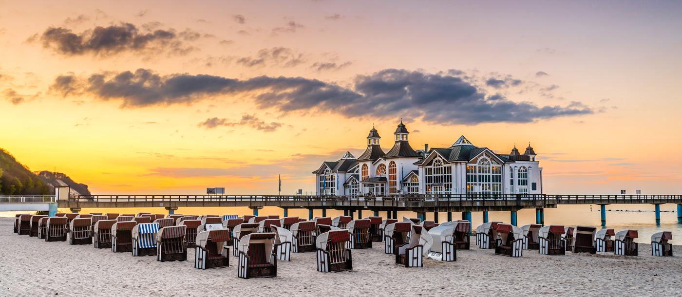 Seebrücke in Sellin auf Rügen