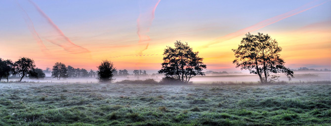 Sonnenaufgang Ostfriesland