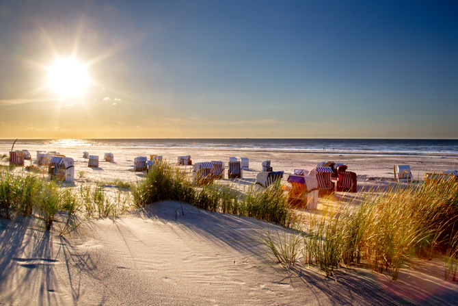 Sandstrand auf Juist