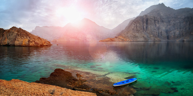 Oman; Berge und Fjorde