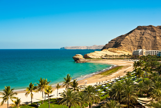 Die Küste vom Oman