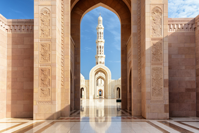 Oman; Sultan Qaboos Grand Mosque