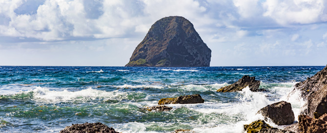 Rocher Du Diamant Martinique